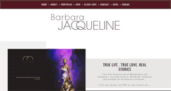 Desktop Screenshot of barbarajacqueline.com
